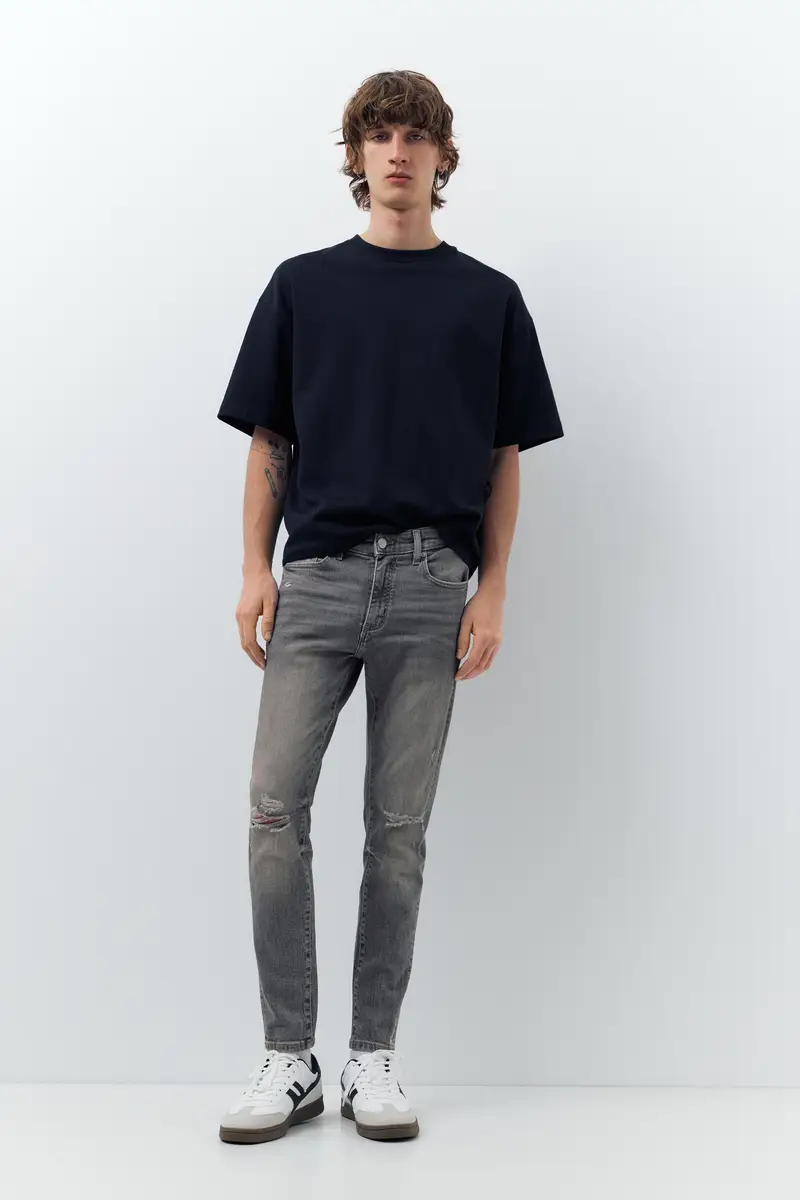 Pull&Bear Jeans Grigio 4261285