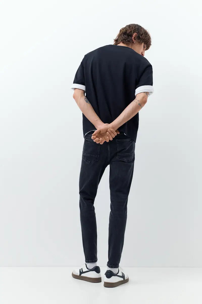 Pull&Bear Jeans Nero 4261287 miniatura 2