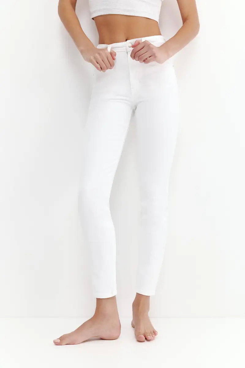 Pull&Bear Jeans Bianco 4188950 miniatura 2