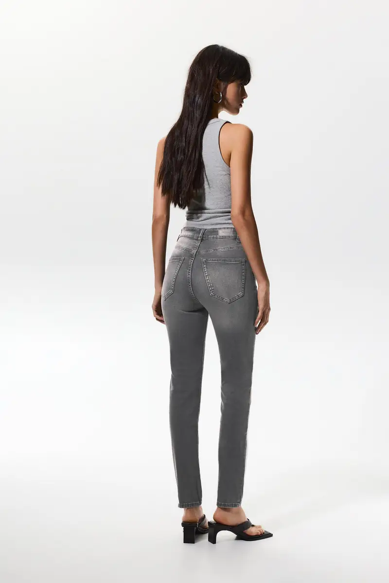 Pull&Bear Jeans Grigio 4275347 miniatura 2