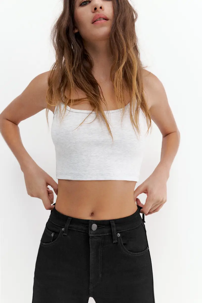 Pull&Bear Jeans Nero 4188953 miniatura 3