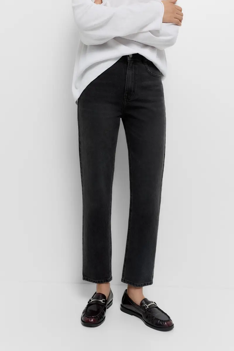 Pull&Bear Jeans Nero 3934121 miniatura 2