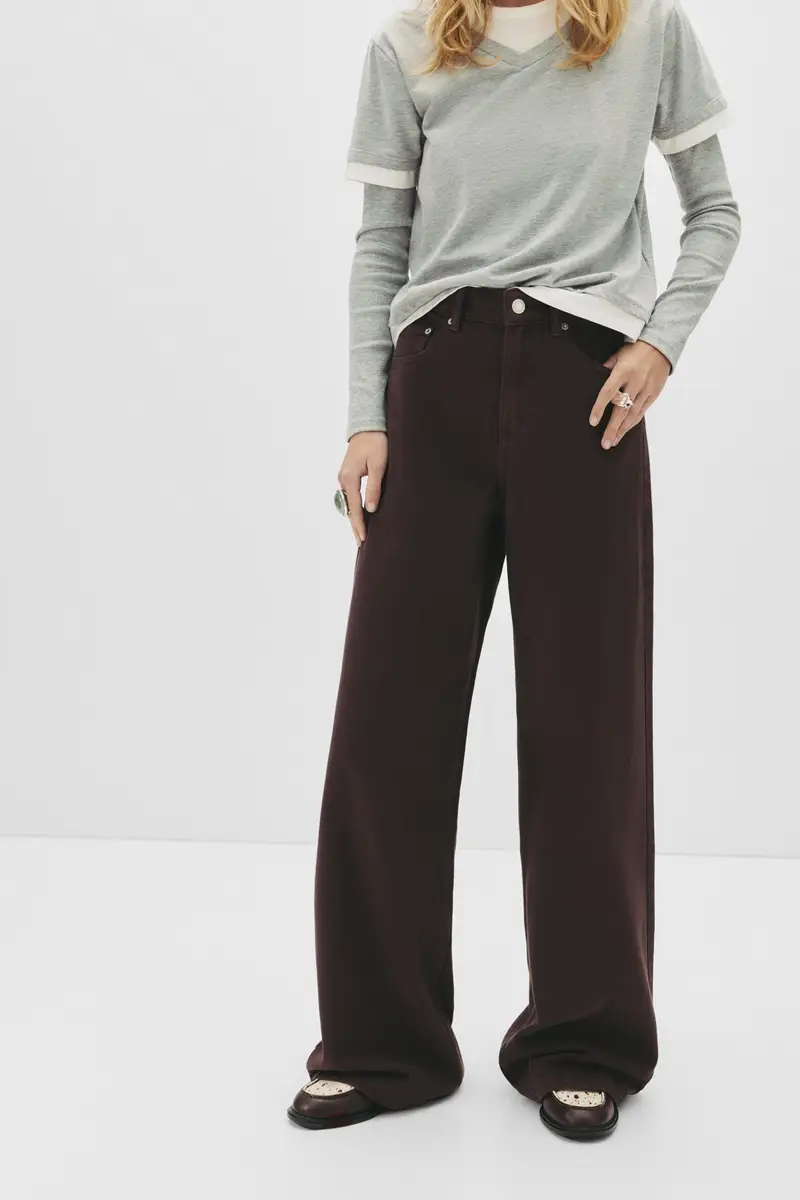 Pull&Bear Jeans Bordeaux 3934106 miniatura 2