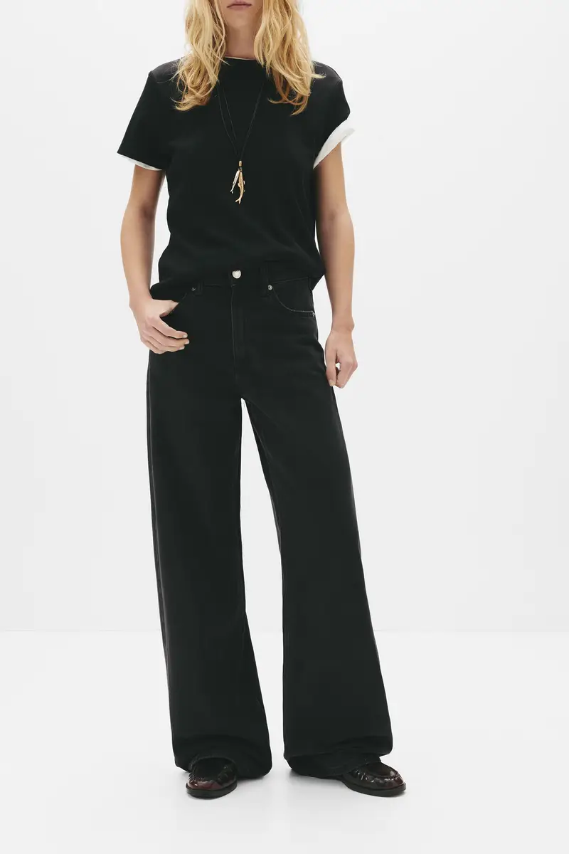 Pull&Bear Jeans Nero 3934108 miniatura 2