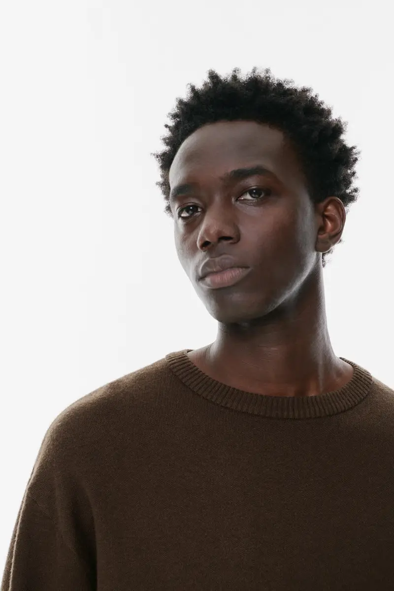 Jersey In Maglia Soft Cioccolato miniatura 3