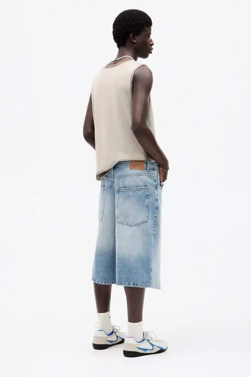 Jorts Skater Azzurro medio miniatura 2