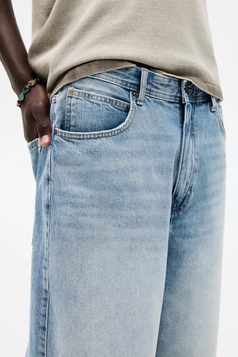 Jorts Skater Azzurro medio miniatura 3