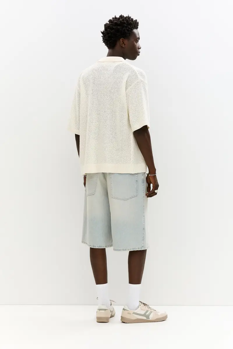 Jorts Skater Indigo chiaro miniatura 2