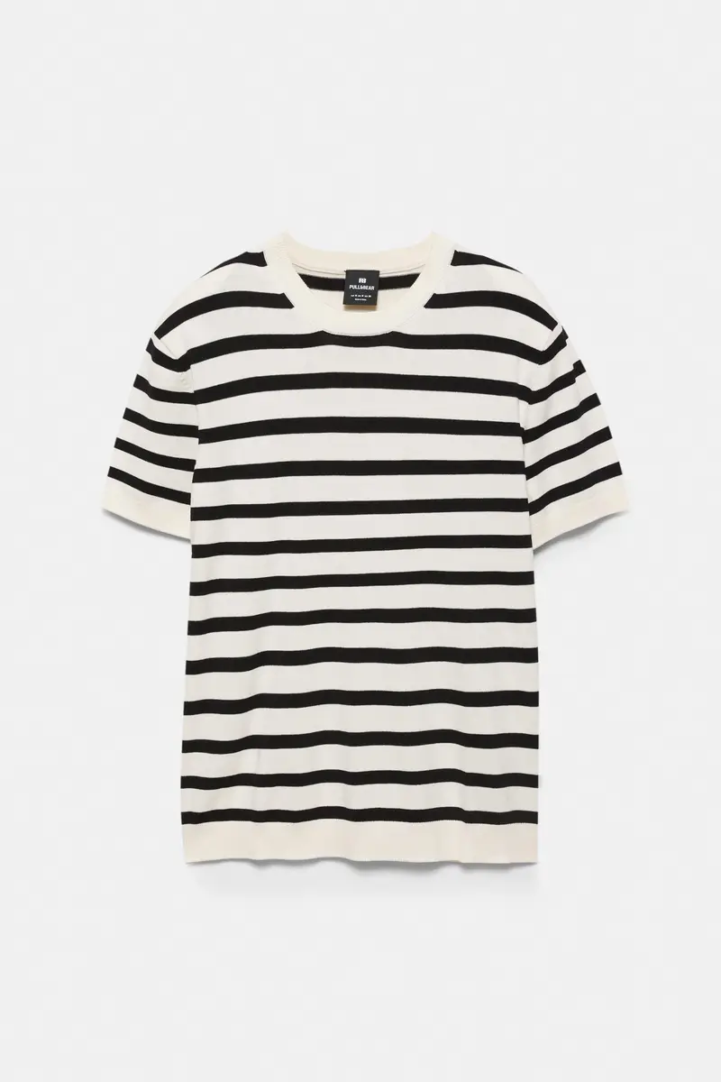 Maglia A Maniche Corte Bianco