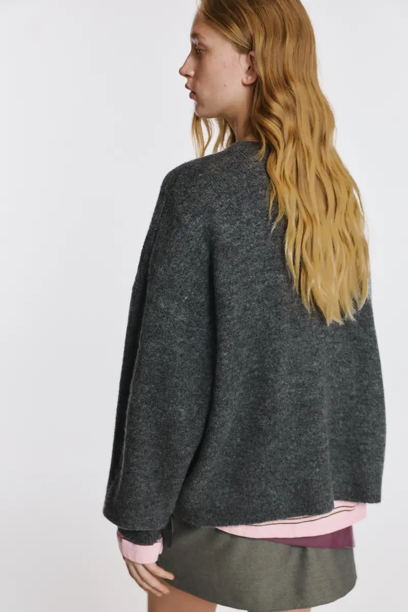 Maglia Orsetto Grigio antracite miniatura 2