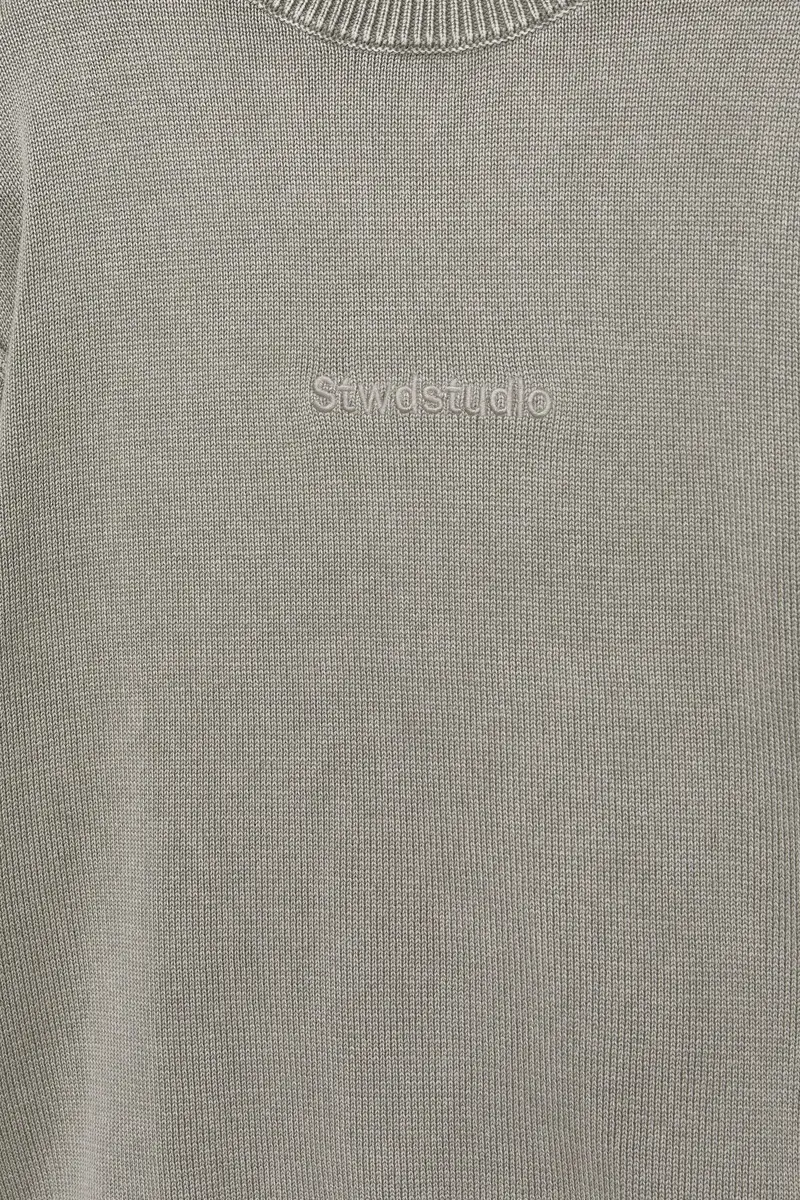 Maglia Ricamata Stwd Studio Nero lavato miniatura 3