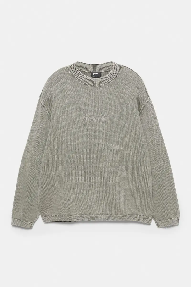 Maglia Ricamata Stwd Studio Nero lavato