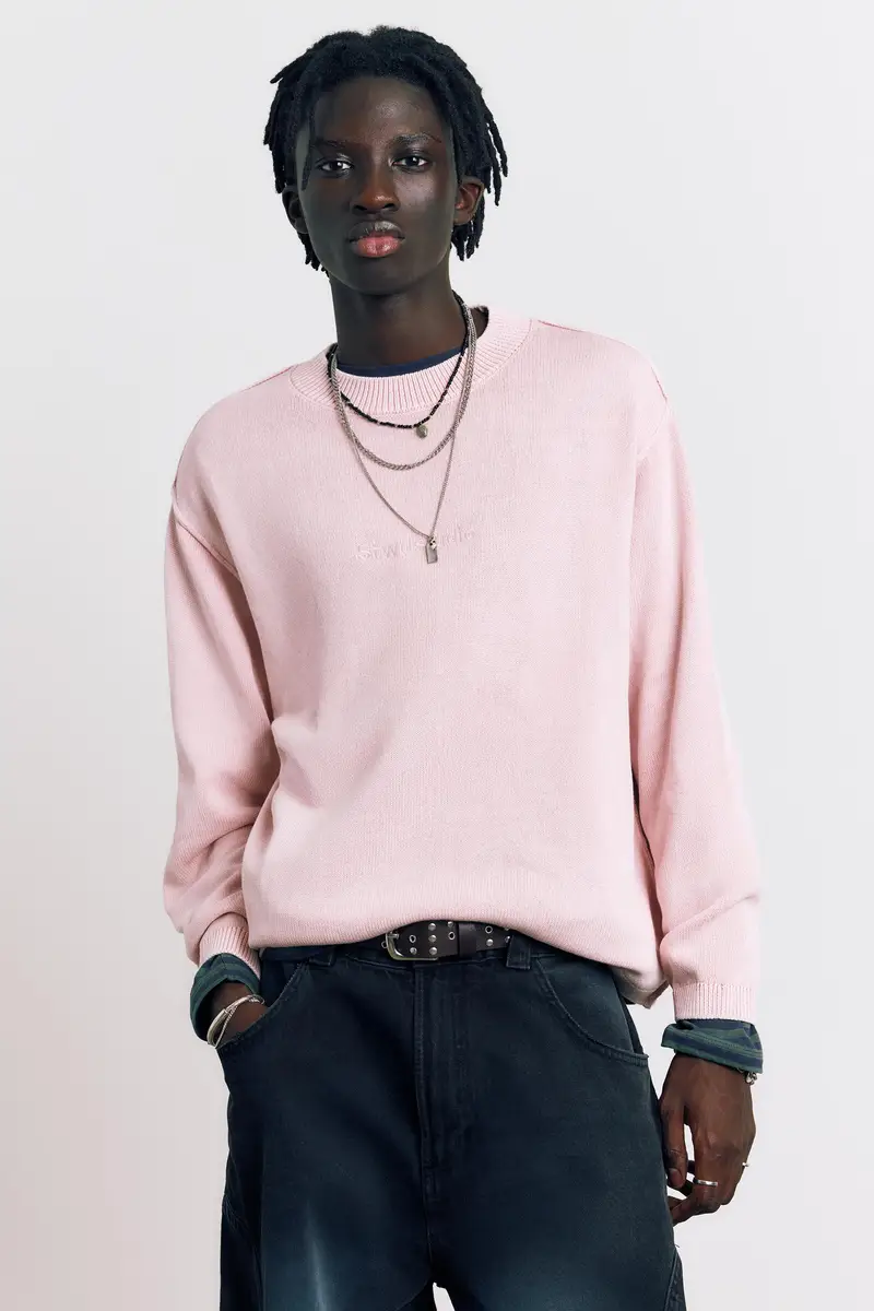 Maglia Ricamata Stwd Studio Rosa miniatura 2