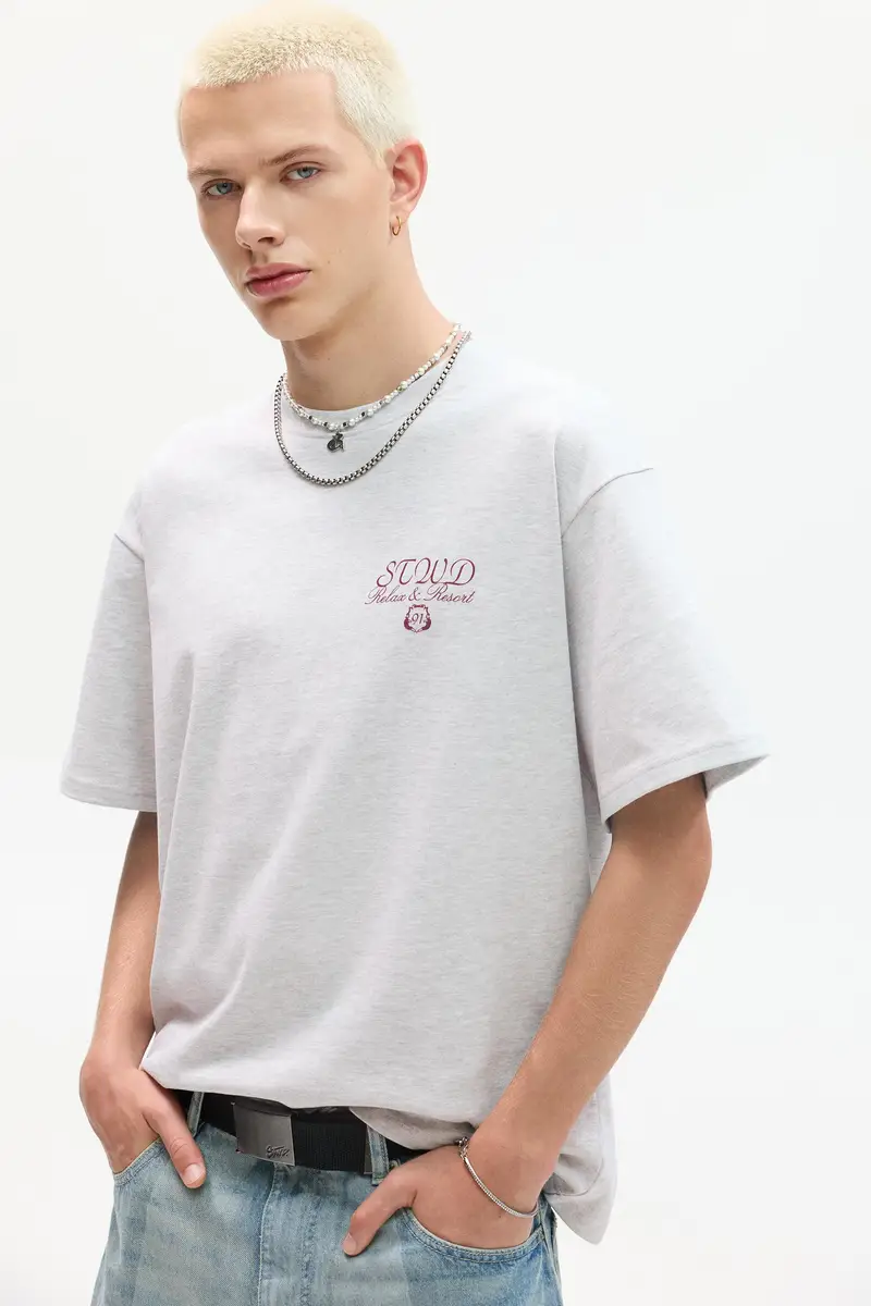 Maglietta A Maniche Corte Vigoré chiaro miniatura 2