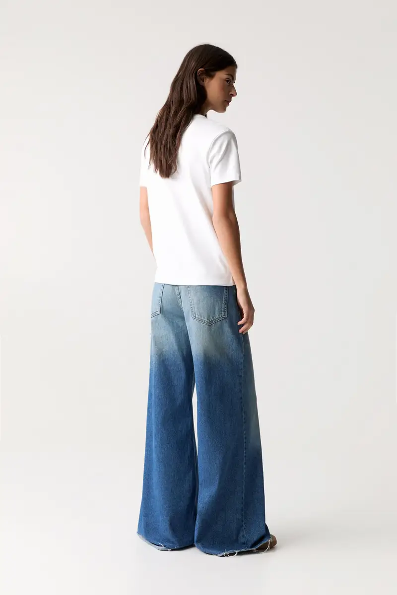 Maglietta Basic Maniche Corte Bianco miniatura 2