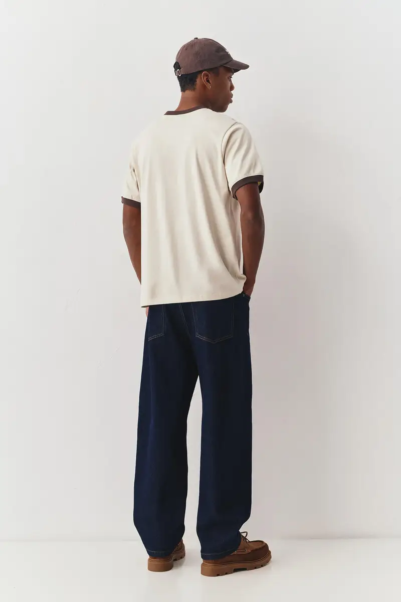 Maglietta Bayside Port Bianco rotto miniatura 3