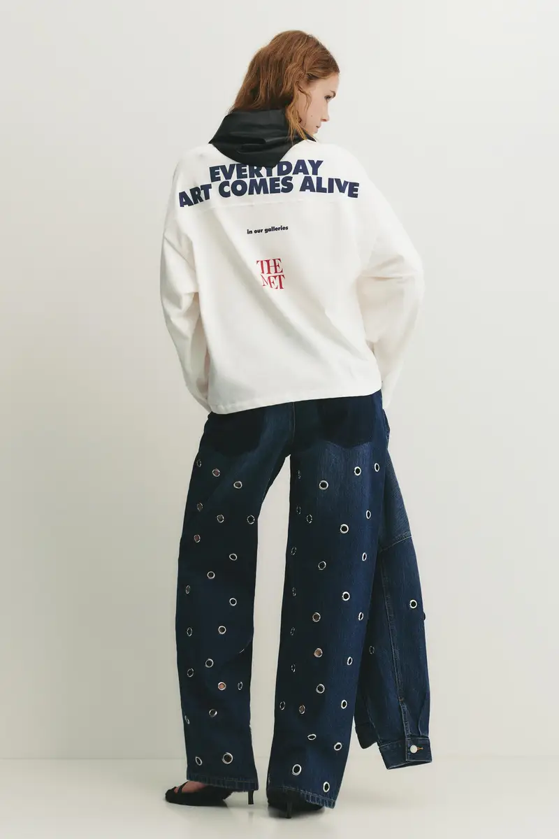 Maglietta Bianca The Met Ghiaccio miniatura 3