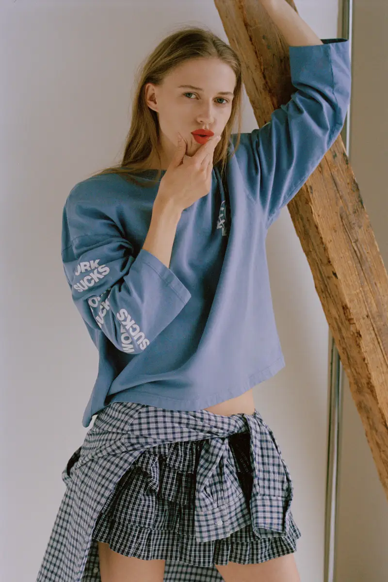 Maglietta Blink 182 Azzurro lavato