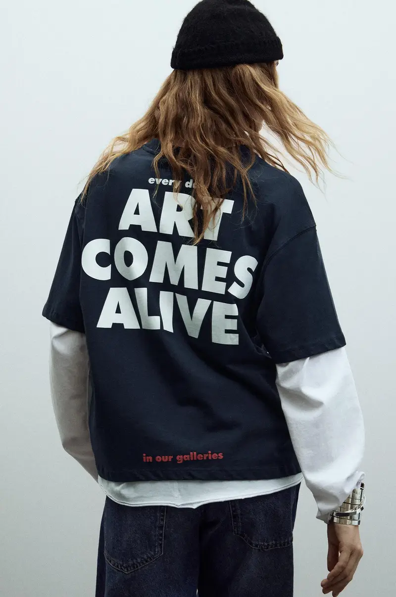 Maglietta Blu The Met Blu marino