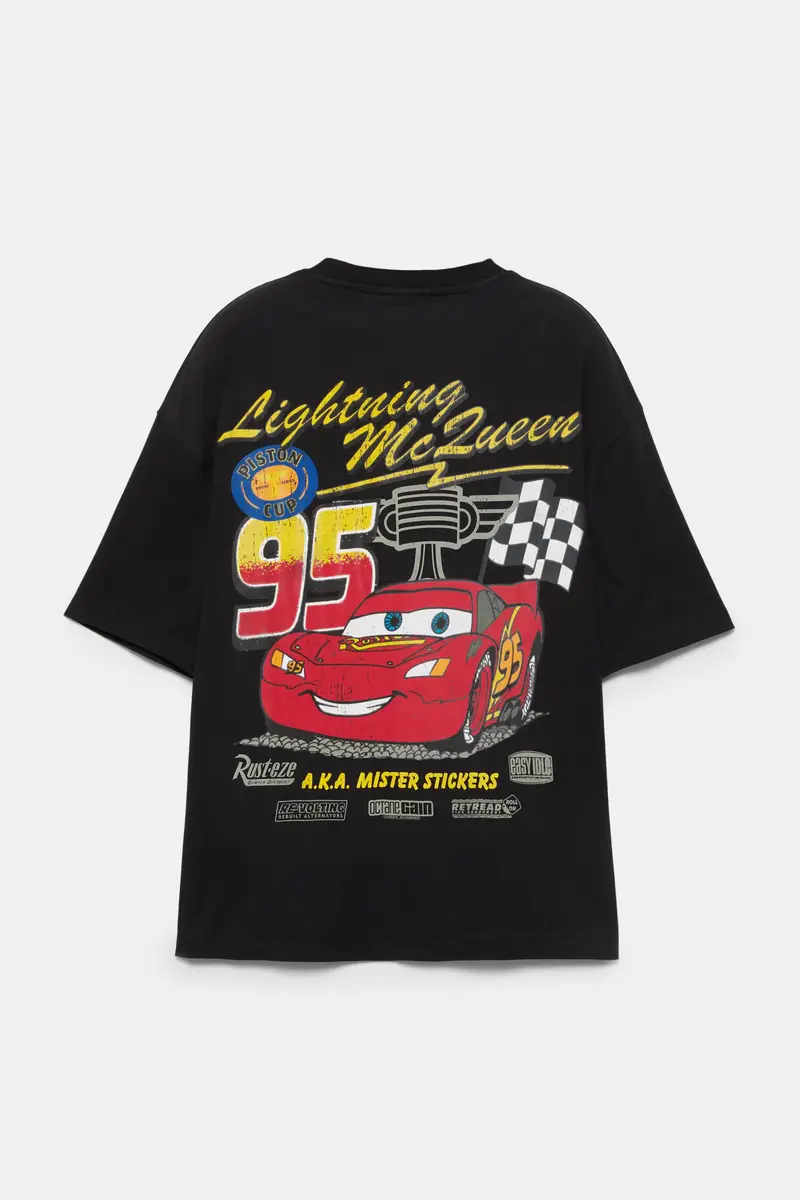 Maglietta Cars Nero