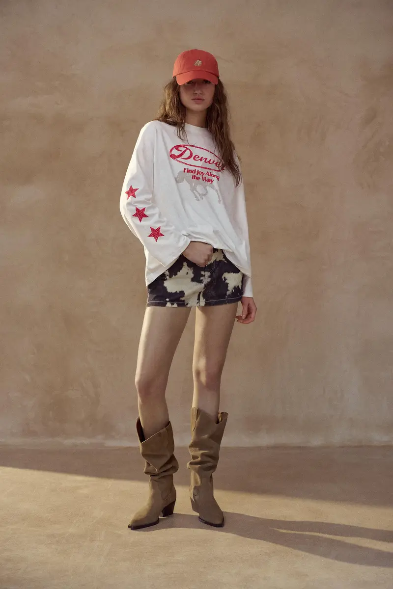 Maglietta Grafica Cavallo Ghiaccio miniatura 2