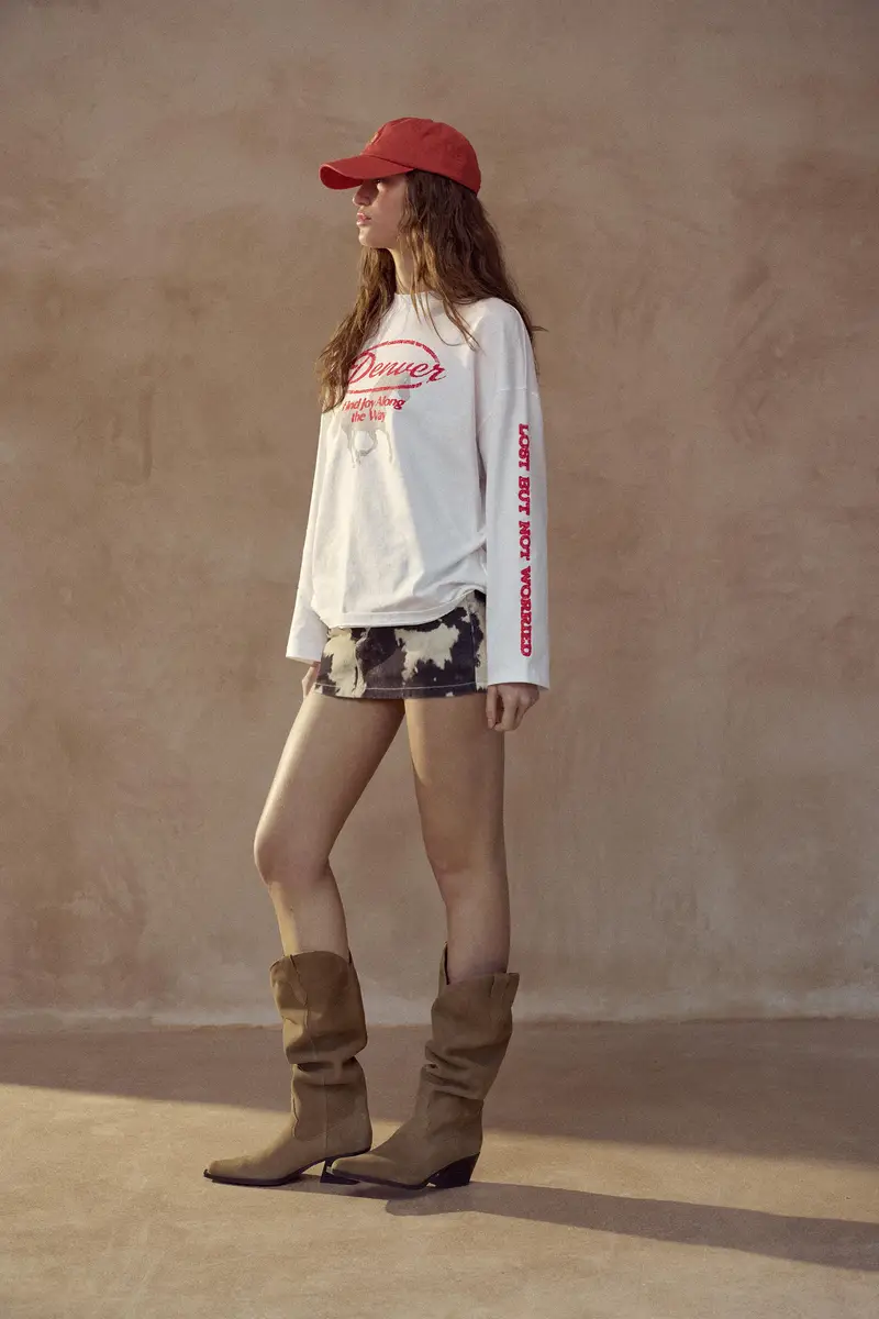 Maglietta Grafica Cavallo Ghiaccio miniatura 3