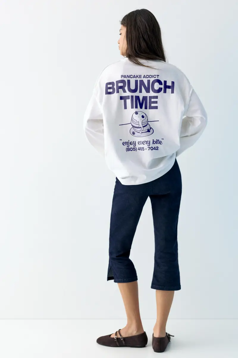 Maglietta Grafica Pancake Ghiaccio miniatura 3