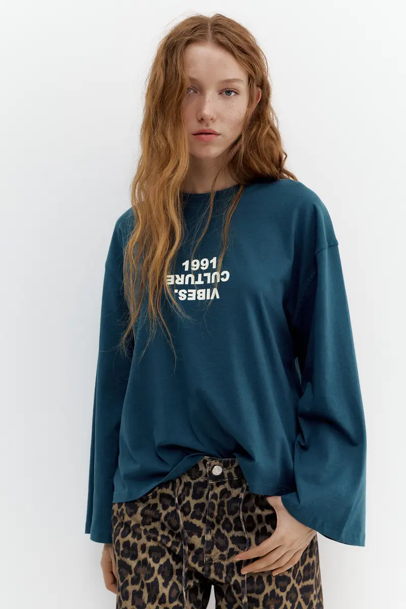 Maglietta Grafica Street Culture Petrolio miniatura 2