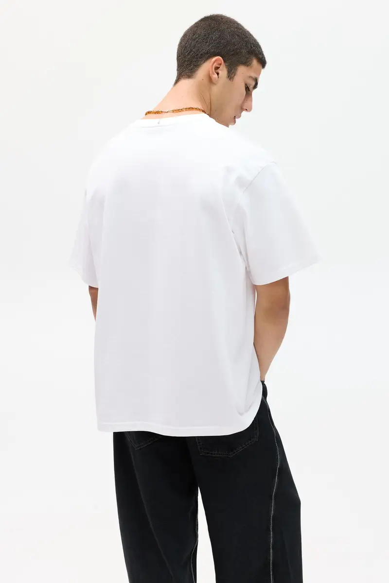 Maglietta Heavy Weight Bianco miniatura 3