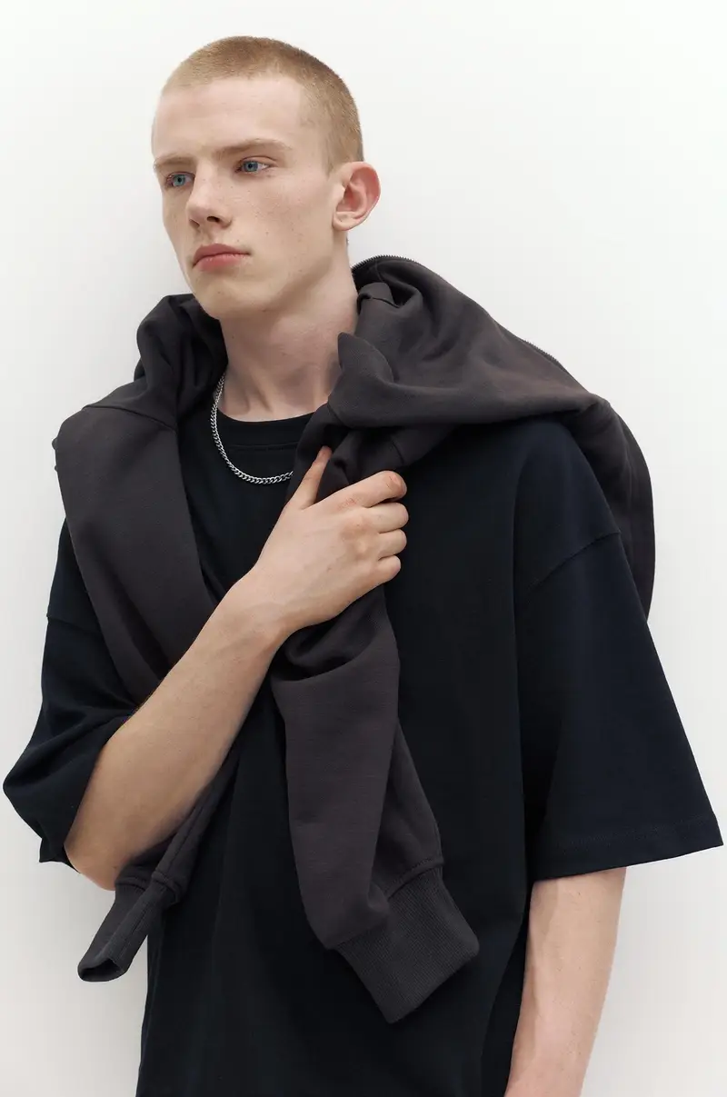 Maglietta Loose Fit Nero