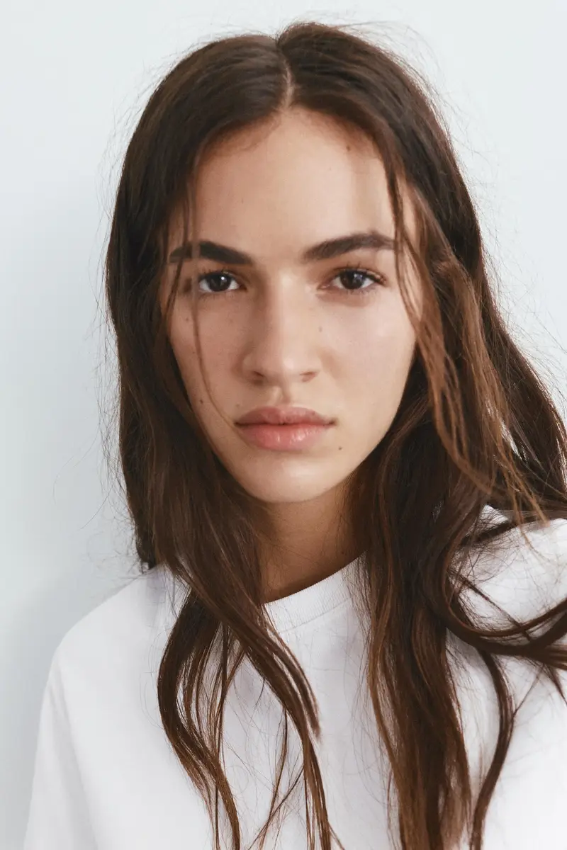 Maglietta Maniche Corte 100% Cotone Bianco miniatura 3