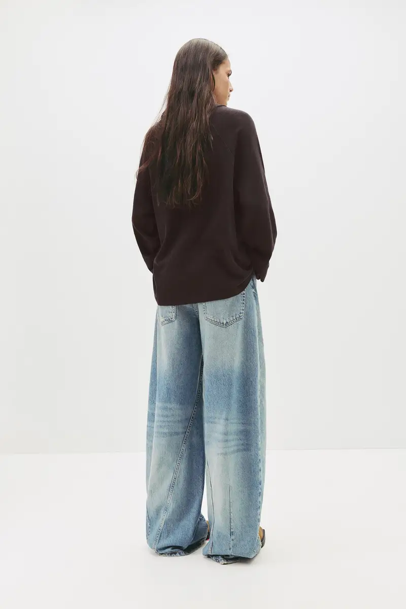 Maglietta Maniche Lunghe Raglan Grigio antracite miniatura 2