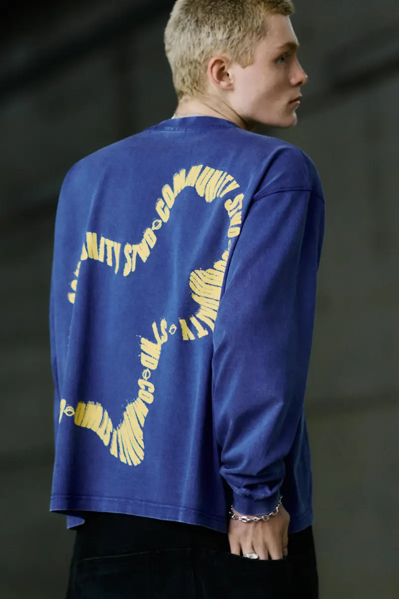 Maglietta Maniche Lunghe Stwd Malva