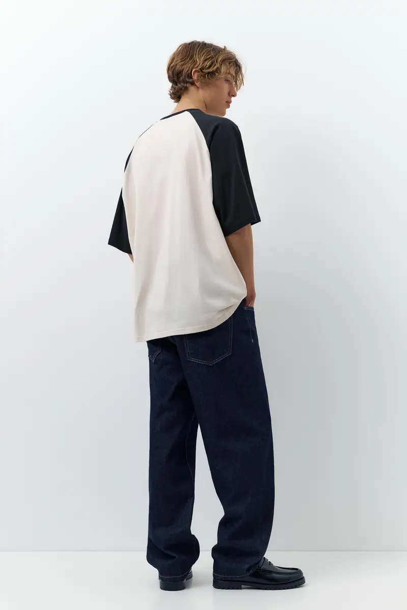 Maglietta Outfielders Maniche Corte Bianco rotto miniatura 3