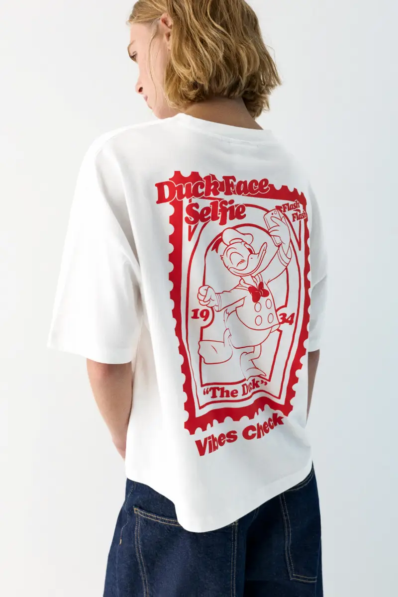 Maglietta Paperino Ghiaccio