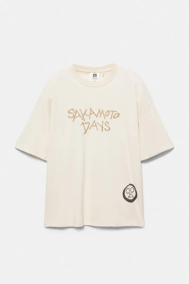Maglietta Sakamoto Days Beige