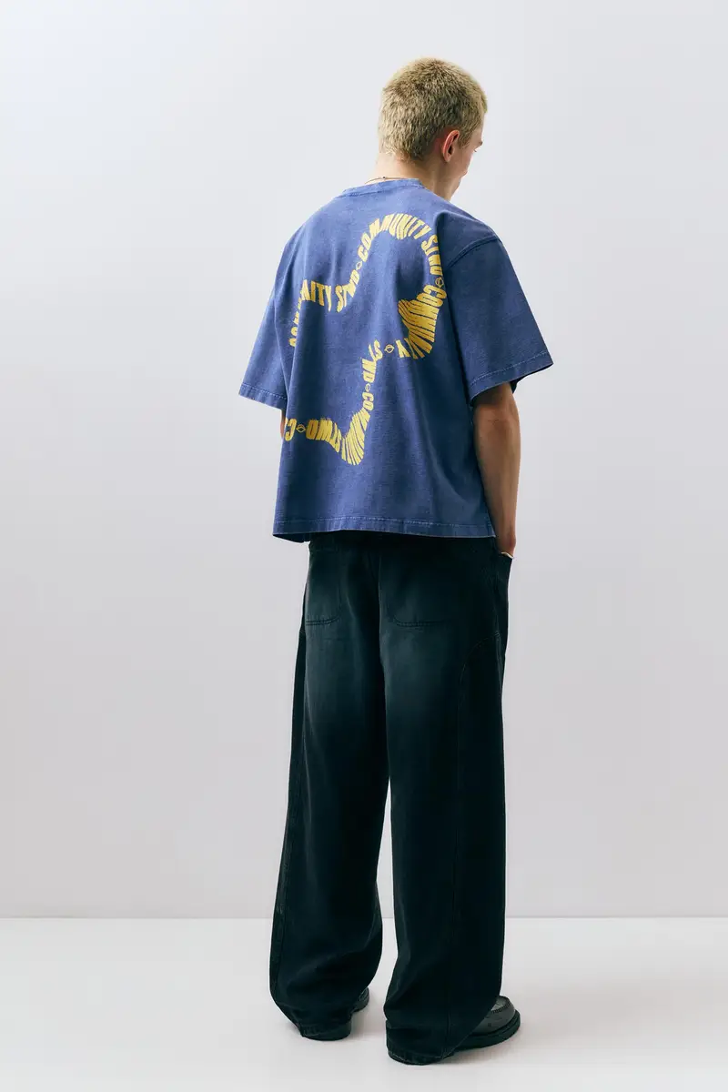 Maglietta Stwd Community Azzurro miniatura 2