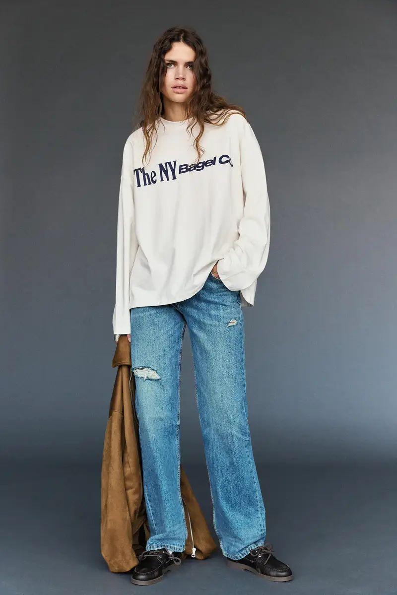 Maglietta The Ny Bagel Co Ghiaccio