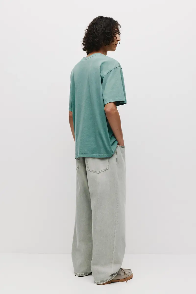 Maglietta Verde Con Tasca miniatura 2