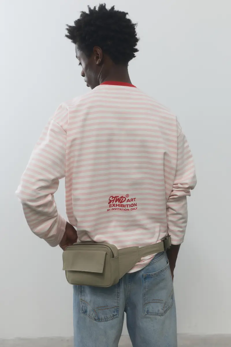 Marsupio Con Decorazione Kaki