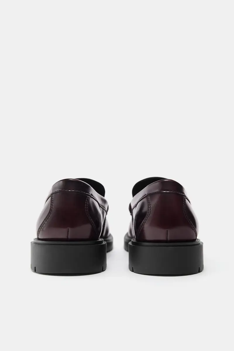 Pull&Bear Mocassini Porpora 4236080 miniatura 3