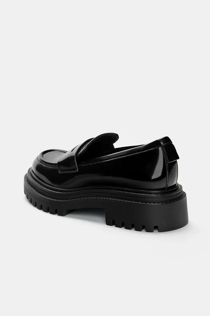 Pull&Bear Mocassini Nero 3937536 miniatura 3