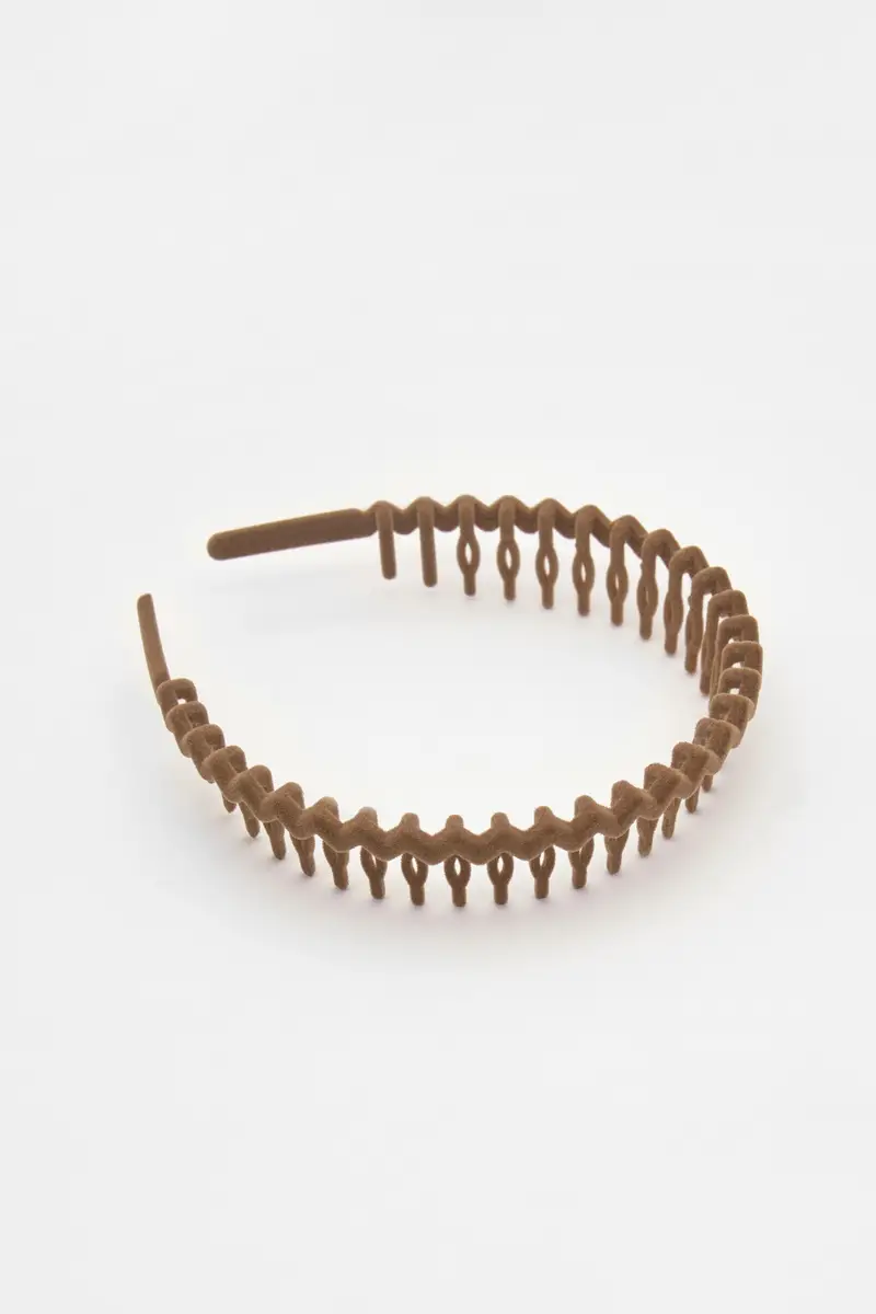 Pull&bear Cerchietti Donna Marrone e Nero - Pacco di 2 miniatura 2