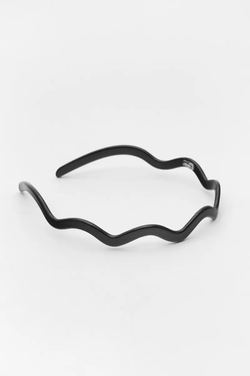 Pacco 2 Cerchietti Rigidi Nero miniatura 3