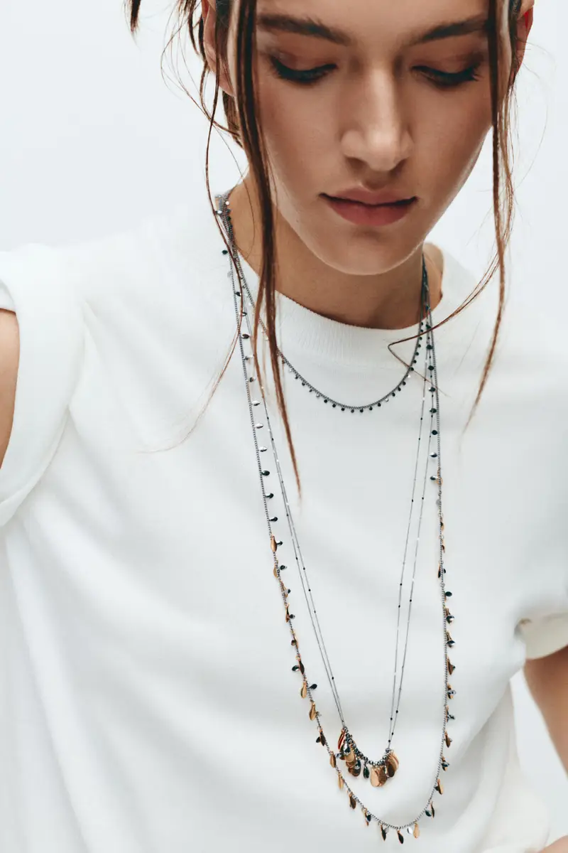 Pull&Bear Collane Grigio 4336239 miniatura 2