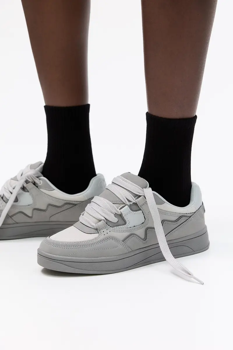 Pacco Calzini Alti Neri Nero miniatura 3