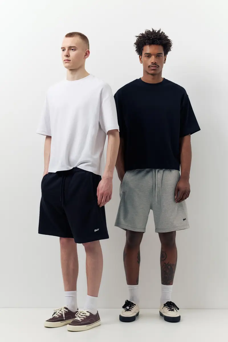 Pack 2 Bermuda Jogger Stwd Nero miniatura 2