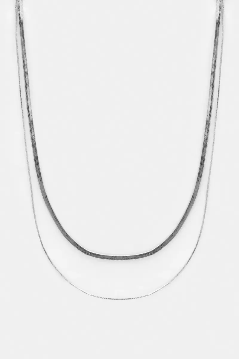 Pack 2 Catene Base Argento