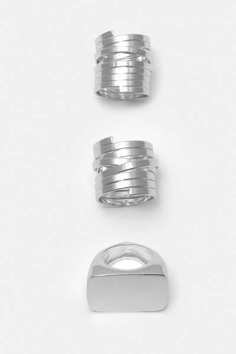 Pull&Bear Anelli Argento 3962979