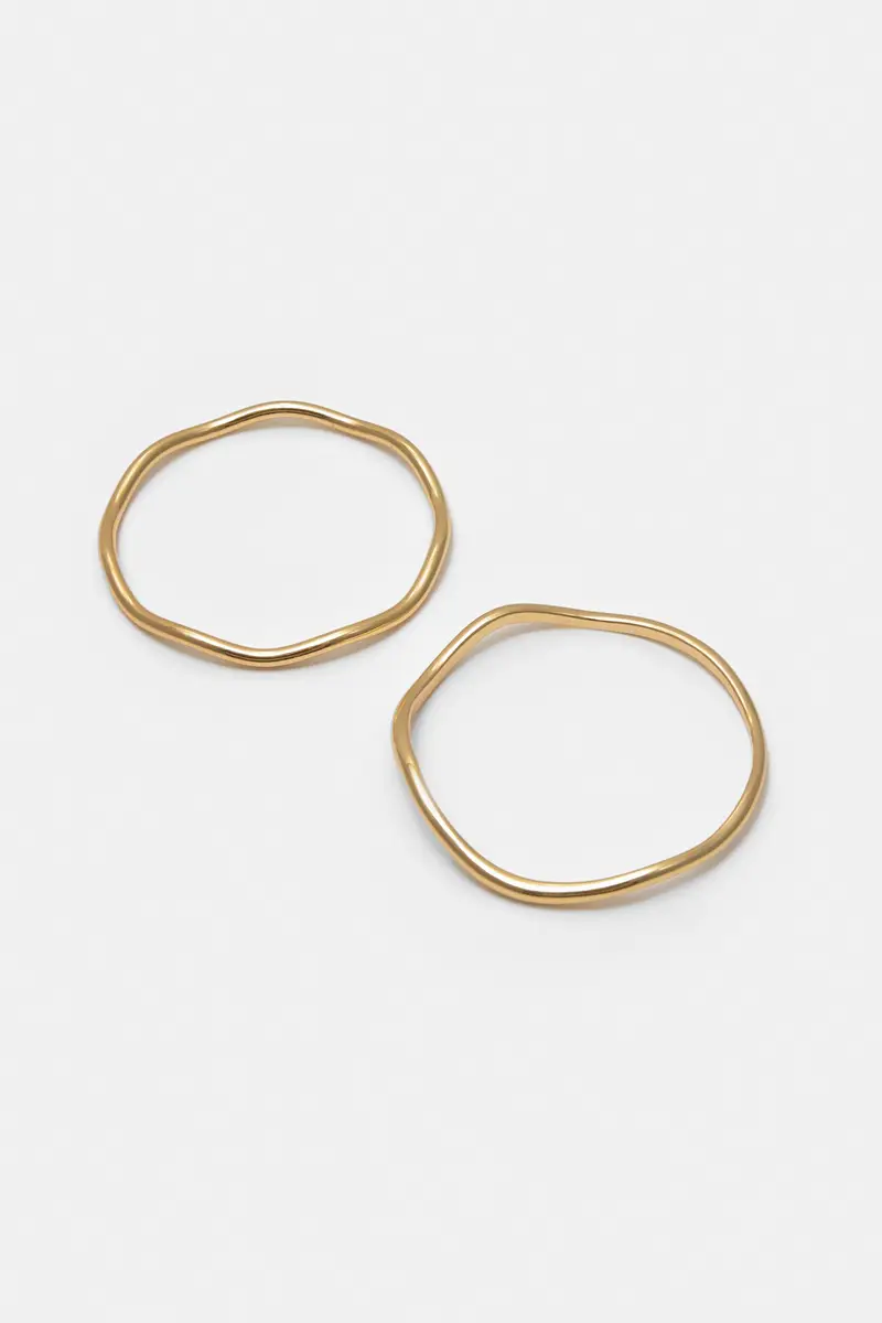 Pack 3 Braccialetti Irregolari Oro miniatura 3